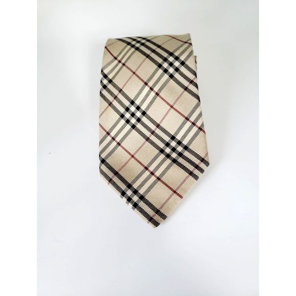 burberry nova check tie